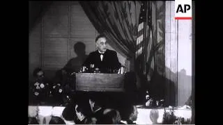 President Roosevelt's Lease and Lend Speech