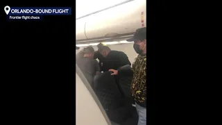 SHOCKING VIDEO: Flight headed to Orlando diverted due to 'disruptive passenger'