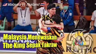 Malaysia Menewaskan The KING Sepak Takraw Thailand | SEA Games Kamboja