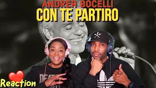 First Time Hearing Andrea Bocelli - “Con Te Partirò” Reaction | Asia and BJ