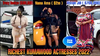 Top 10 Richest kumawood Actresses In Ghana 2022