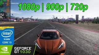 GT 1030 + i3 2120 | Forza Horizon 5 - 1080p, 900p, 720p