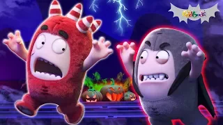 Oddbods | Halloween Roller Coaster Ride | Funny Cartoons For Kids