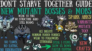 NEW Lunar Bosses & Mobs! Full Fights & More! - Host of Horrors Update - Don't Starve Together Guide