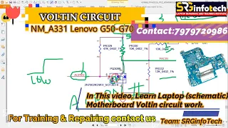 NM-A331 -Lenovo G70-50 - VOLTIN CIRCUIT EXPLANATION IN HINDI- CHIP LEVEL REPAIRING _ SRGinfoTech