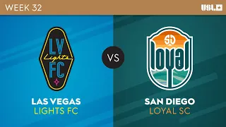 Las Vegas Lights FC v San Diego Loyal SC: October 14, 2023