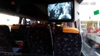 Tallinn-Riga-Kaunas-Praha ( Ecolines Bus ) CZ-HR-BiH Part-1