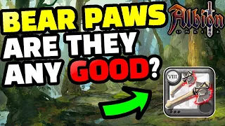 My FIRST Time With Bear Paws - Albion Online PvP