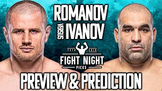 UFC Fight Night: Alexandr Romanov vs. Blagoy Ivanov Preview & Prediction