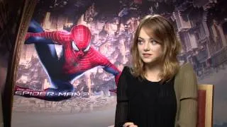 The Amazing Spider-Man 2: Emma Stone "Gwen Stacy" Earth Hour Interview | ScreenSlam