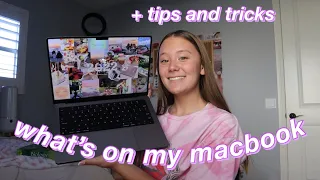 what's on my 14 in. macbook pro + tips for students & influencers!