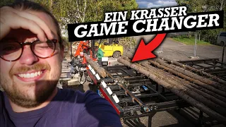 XXL Brennholz Maschine | Einfacher geht es nicht! | Ich zeig's Euch!