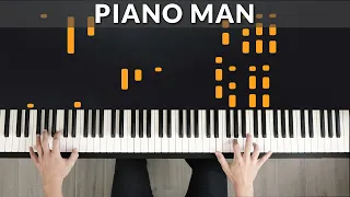 Piano Man - Billy Joel | Tutorial of my Piano Cover