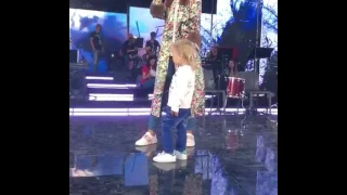 Владимир Пресняков и Наталья Подольская вывели двухлетнего сына на сцену
