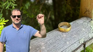 The Best Way to Find a Lost Ring in My Yard - Metal Detect the Grass!