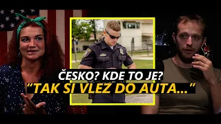 Reakce amerických policistů na české stopaře | 100 000 km stopem za rok | KLIP