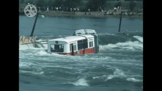 1976 - Wien - Eingestürzte Reichsbrücke - Rechtes Donauufer - Vienna - Collapsed Reichsbrücke - 8mm