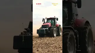Case 380 CVX Magnum cultivating pretty fast with pure 8.7L FPT sound ! ! ! #shorts