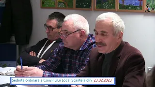 Sedinta ordinara a Consiliului Local Scanteia din 23 02 2023
