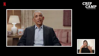 Crip Camp | President Barack Obama Moderates A Conversation on Disability Rights | Netflix
