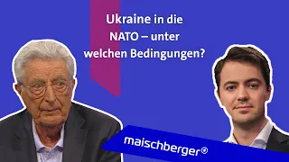 Alexander Rodnyansky und Gerhart Baum (FDP) über den NATO-Gipfel | maischberger