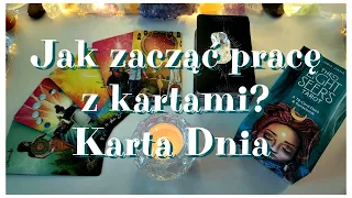 Tarot. Jak zacząć pracę z kartami? WAŻNE INFORMACJE na początek. Karta Dnia. Nauka Tarota ⭐🔮⭐