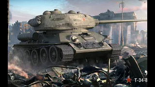 Т-34-85М - чілю на 6лвл. World of Tanks українською