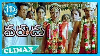 Allu Arjun, Bhanu Sri Mehra,Varudu Movie Climax Scene