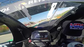 Testing Lap with ProRide CBR1000RR 2018 @ Circuit de Catalunya (1:50.1)