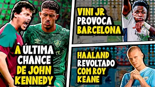 "O John Kennedy está jogando a carreira dele no LIXO" | Vini Jr PROVOCA Barcelona | Haaland EXPLANA