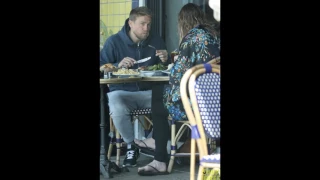 Charlie Hunnam Is All Smiles with Morgana McNelis at Lunch!