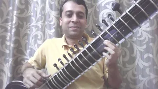 Aaoge Jab Tum Sajana | Sitar | Sameep Kulkarni | Movie | Jab We Met | Singer | Ustad Rashid Khan |