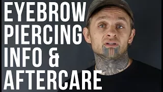 Eyebrow Piercing Info & Aftercare | UrbanBodyJewelry.com