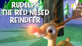 Rudolph The Red Nosed Reindeer With Lyrics | Christmas Carol For The Tiny Tots