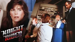 Bonnie's Plane Gets Hijacked | Knight Rider