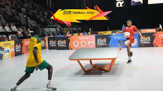 Thailand vs Senegal - Men's Singles (Group Stages) - Teqball World Championships 2022 Nuremberg