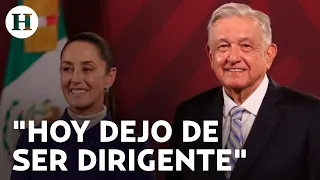 ¡Entregará el liderazgo! AMLO dará bastón de mando a Claudia Sheinbaum esta tarde