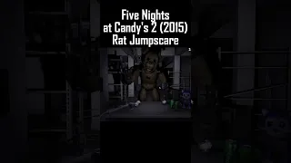Five Nights at Candy's 2 - Rat Jumpscare #fnaf #fnac #shorts