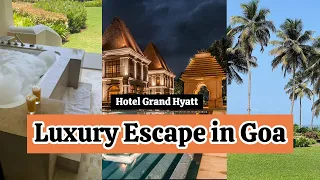Grand Hyatt Goa: A Tropical Paradise on the Beach with a Private Garden and Sea View Room #luxury