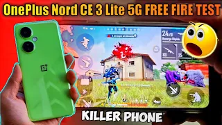 ONEPLUS NORD CE 3 LITE 5G FREE FIRE TEST/OnePlus Nord CE 3 LITE 5G free fire gameplay test/unboxing