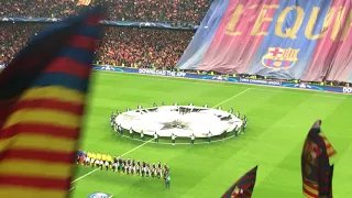 UEFA Champions League Anthem FC Barcelona - PSG 6:1