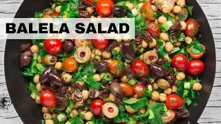 Chickpea Salad (Mediterranean Chickpea Salad - Balela Salad)