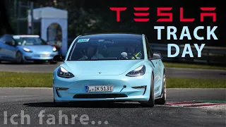 Tesla Model 3 auf der Rennstrecke⚡️ (Endet mit überhitztem Akku…)