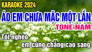 Áo Em Chưa Mặc Một Lần Karaoke Tone Nam Nhạc Sống gia huy beat