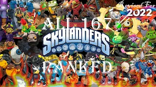 ALL 167 Unique Skylanders RANKED From Worst To Best!! (As Revised For 2022)