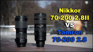 Nikkor 70-200 2.8G II VS Tamron 70-200 2.8