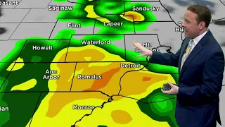 Rainy weekend in Metro Detroit with slight break midday Saturday: What to expect