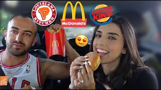 CARPOOL DRIVE-THRU WITH THE PERSON THAT STARTED MY ADDICTION (burger king, popeyes, mcdonalds)