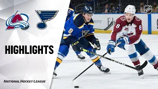 Avalanche @ Blues 4/14/21 | NHL Highlights