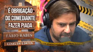 A diferença de fazer piada com futebol e político - Cortes do Rabin